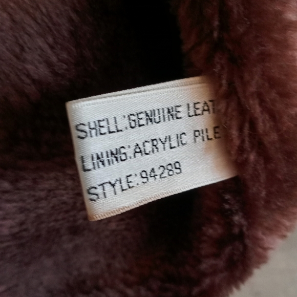 Rare Wilson lined leather Jacket SZ 16 - Picture 11 of 13